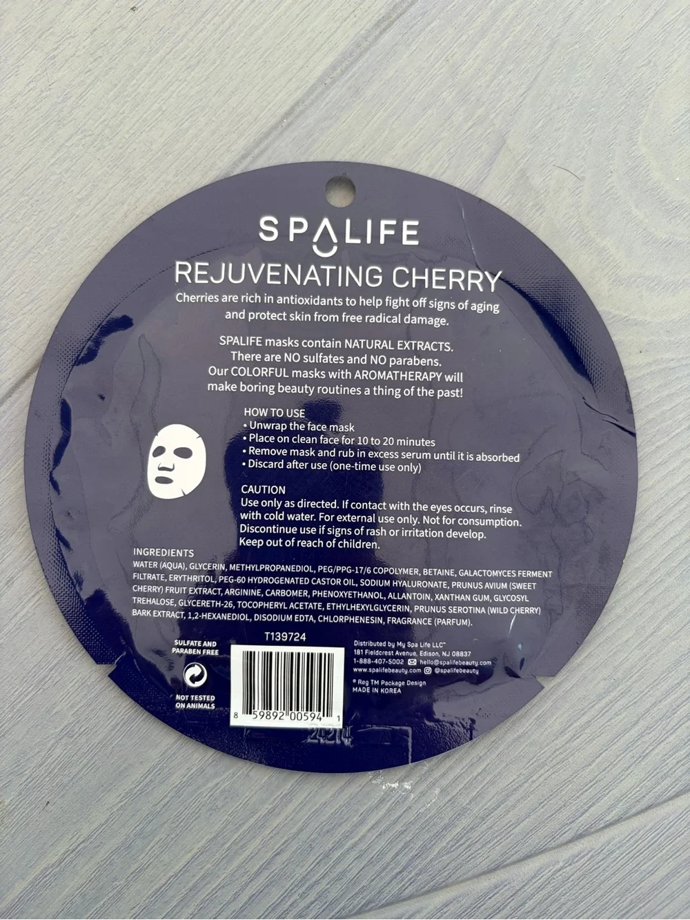 Flower Liquid Wildberry Blush & Cherry Rejuvenating Facial Mask 💕